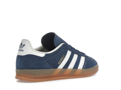 adidas Gazelle Indoor Night Indigo Off White Gold Metallic