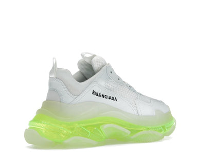 Balenciaga Triple S Clear Sole White Fluo Yellow (Women's)
