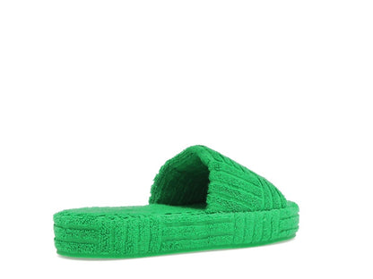 Bottega Veneta Resort Sponge Slide Grass (Womens)