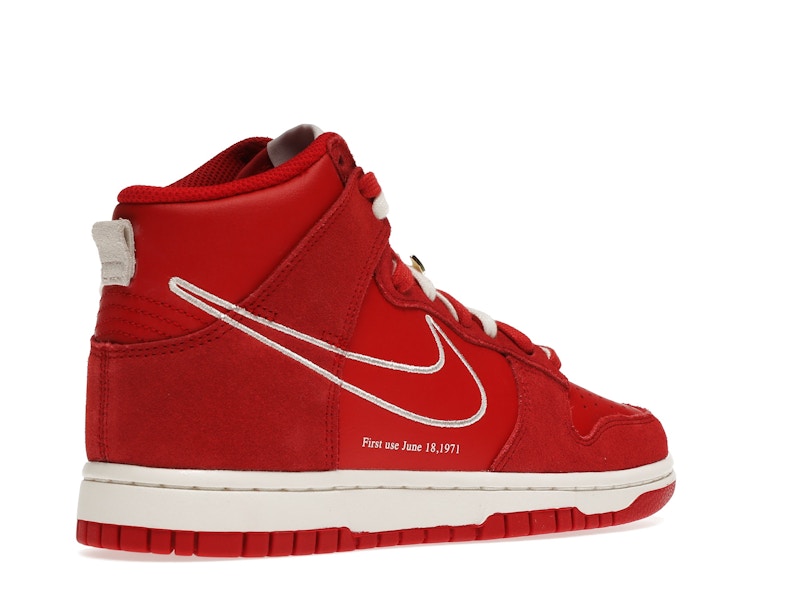 Nike Dunk High First Use Red