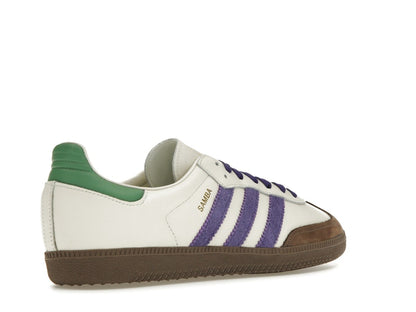 adidas Samba OG Off White Core Purple Green Brown (Women's)