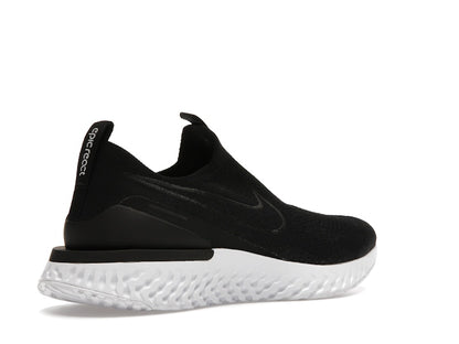 Nike Epic Phantom React Flyknit Black White