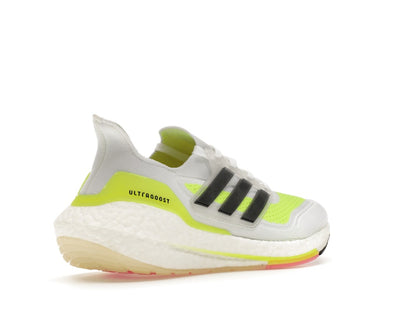 adidas Ultra Boost 21 White Solar Green (Women's)