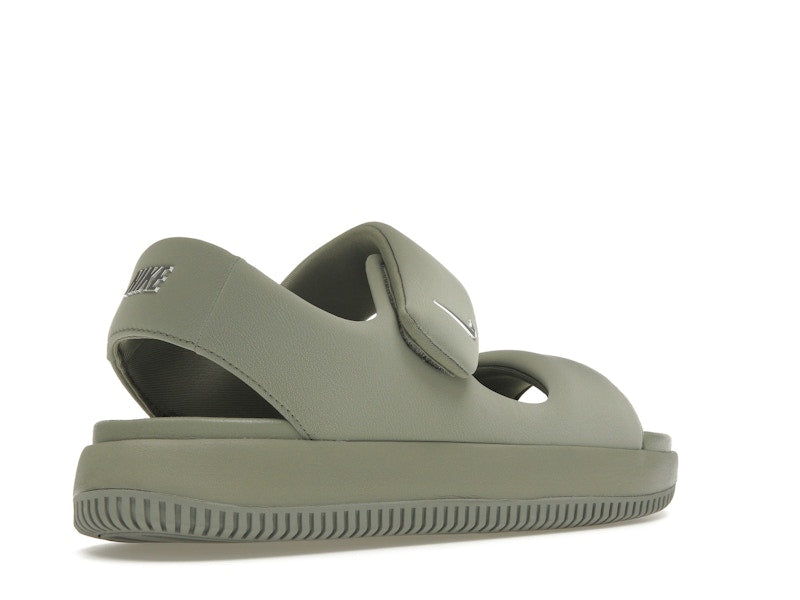 Nike Calm Sandal Light Army Metallic Silver (Women's)