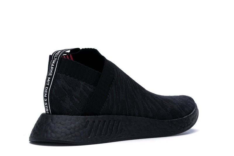 adidas NMD CS2 Triple Black Shock Pink