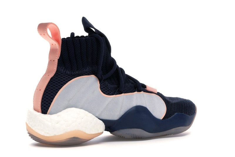 adidas Crazy BYW X Collegiate Navy Clear Orange