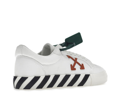 OFF-WHITE Vulc Low Canvas White Red Arrow Black