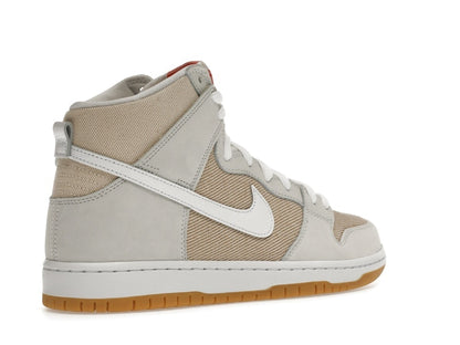 Nike SB Dunk High Pro ISO Orange Label Unbleached Natural