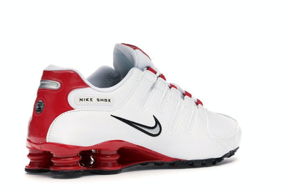 Nike Shox NZ White University Red