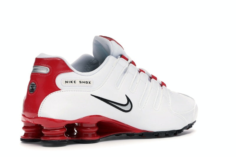 Nike Shox NZ White University Red