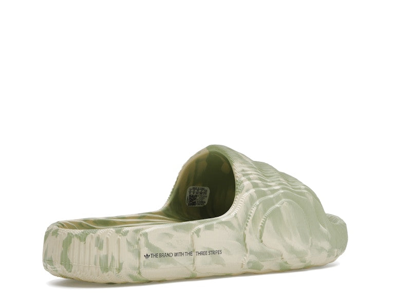 adidas Adilette 22 Slides Magic Lime St Desert Sand