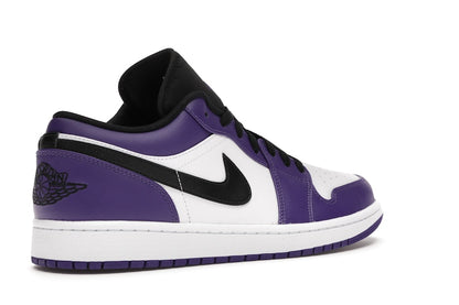 Jordan 1 Low Court Purple White