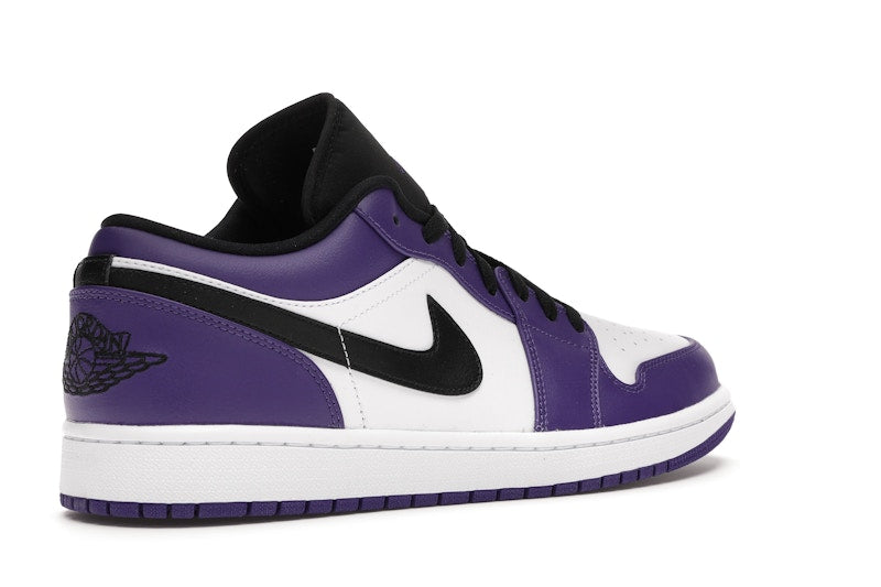 Jordan 1 Low Court Purple White