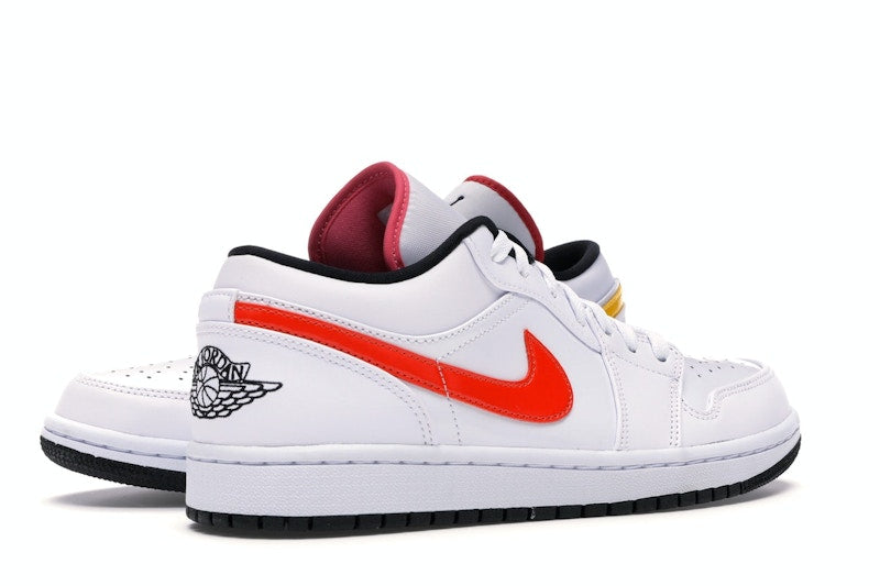 Jordan 1 Low White Multi-Color