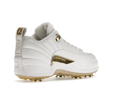 Jordan 12 Golf Metallic Gold