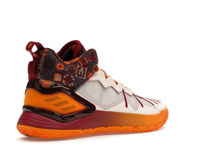 adidas D Rose Son of Chi White Bold Orange