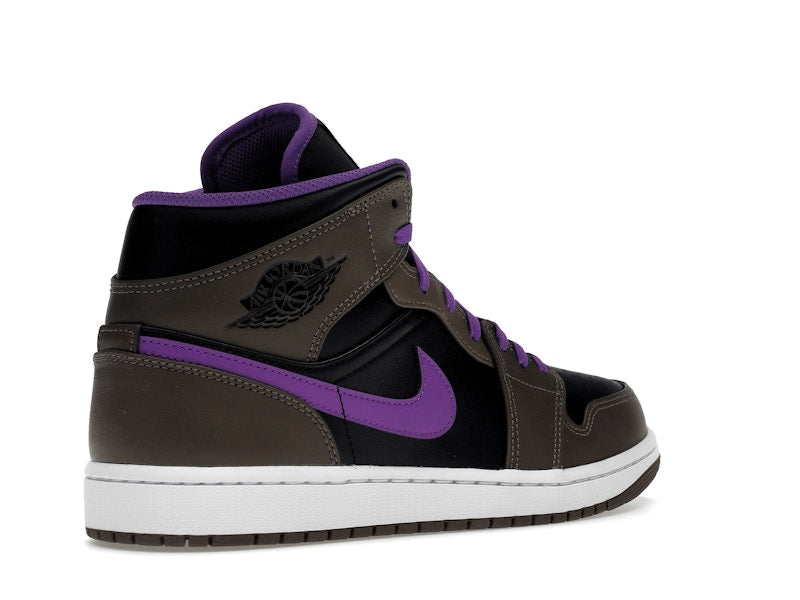 Jordan 1 Mid Purple Mocha