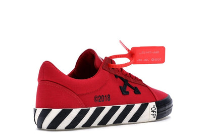 OFF-WHITE Vulc Low Red