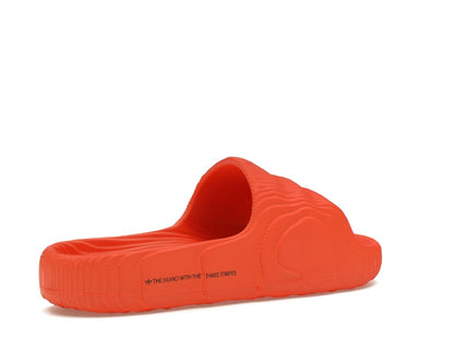 adidas Adilette 22 Slides Orange Core Black