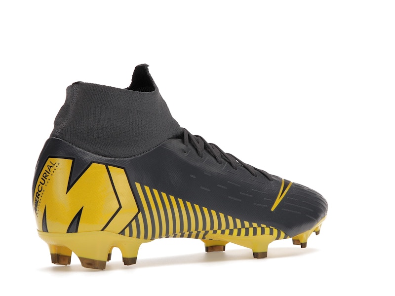 Nike Mercurial Superfly 6 Pro FG Grey Opti Yellow