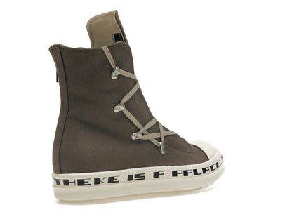 Rick Owens DRKSHDW Hexa High Dust Milk Black