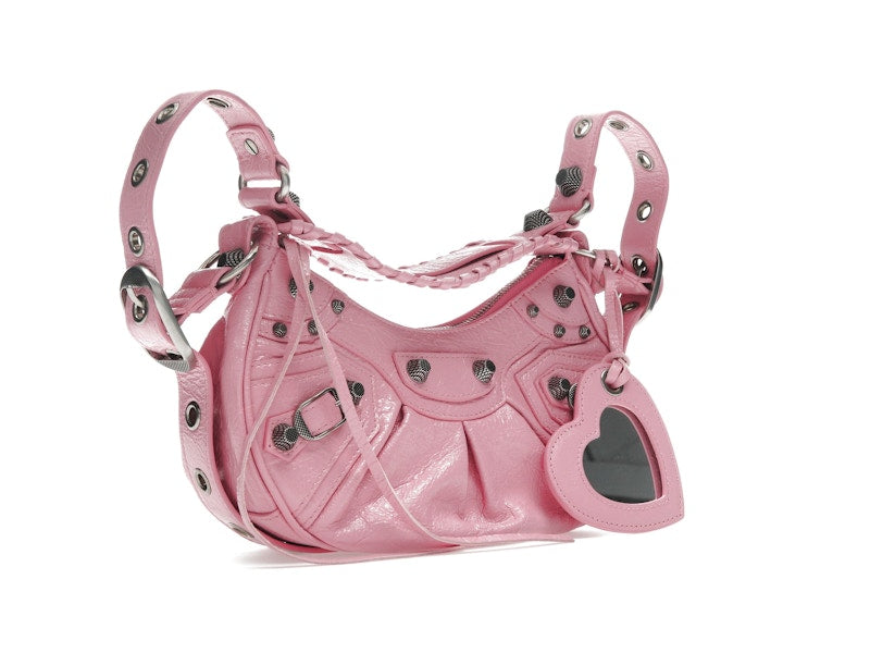 Balenciaga Le Cagole Shoulder Bag XS Pink