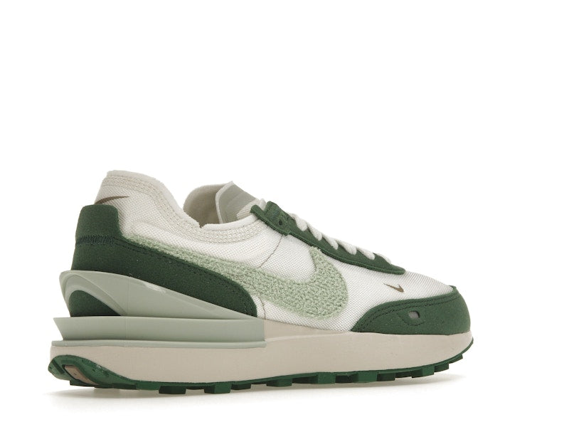 Nike Waffle One Summit White Moon Fossil Gorge Green Honeydew (Women's)