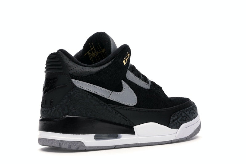 Jordan 3 Retro Tinker Black Cement Gold