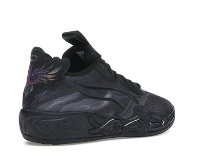 Puma LaMelo Ball MB.04 Lo Team Black Dark Amethyst