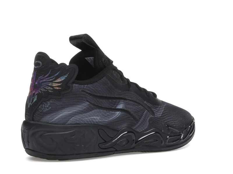 Puma LaMelo Ball MB.04 Lo Team Black Dark Amethyst