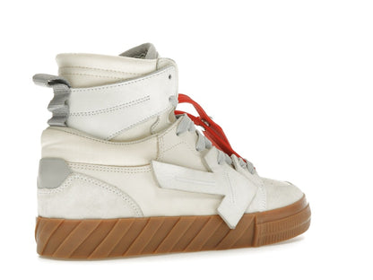 OFF-WHITE Floating Arrow High Top Vulc White Cream