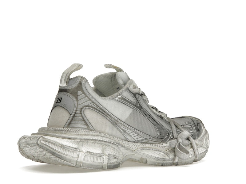 Balenciaga 3XL White Silver Summer Mesh