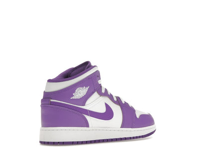 Jordan 1 Mid Purple Venom (GS)