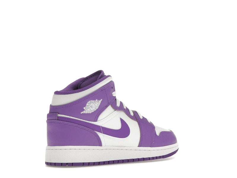 Jordan 1 Mid Purple Venom (GS)