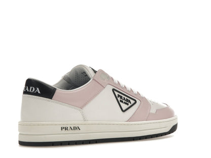 Prada District Sneaker White Pink Perforated Leather (Women's)