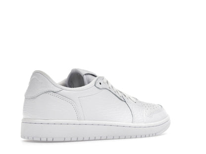 Jordan 1 Retro Low Swooshless Triple White (2025)