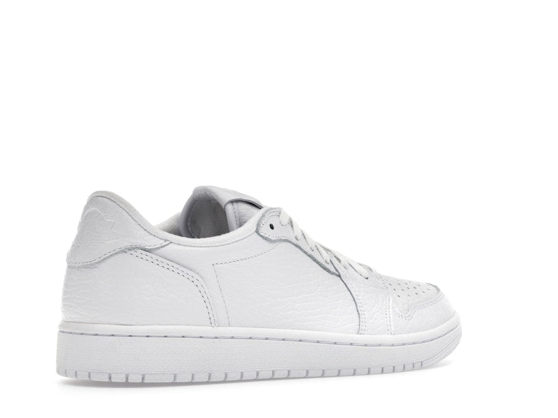 Jordan 1 Retro Low Swooshless Triple White (2025)