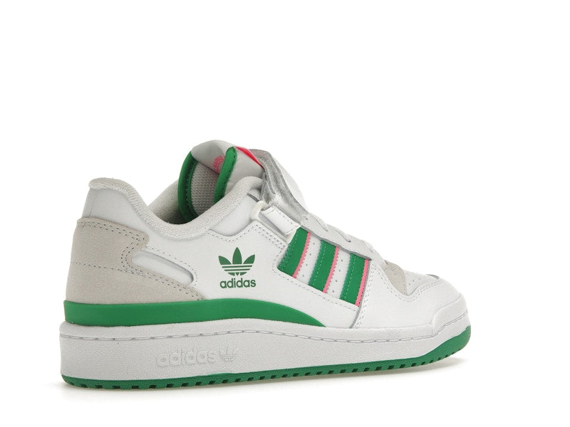 adidas Forum Low White Green Lucid Pink (Women's)