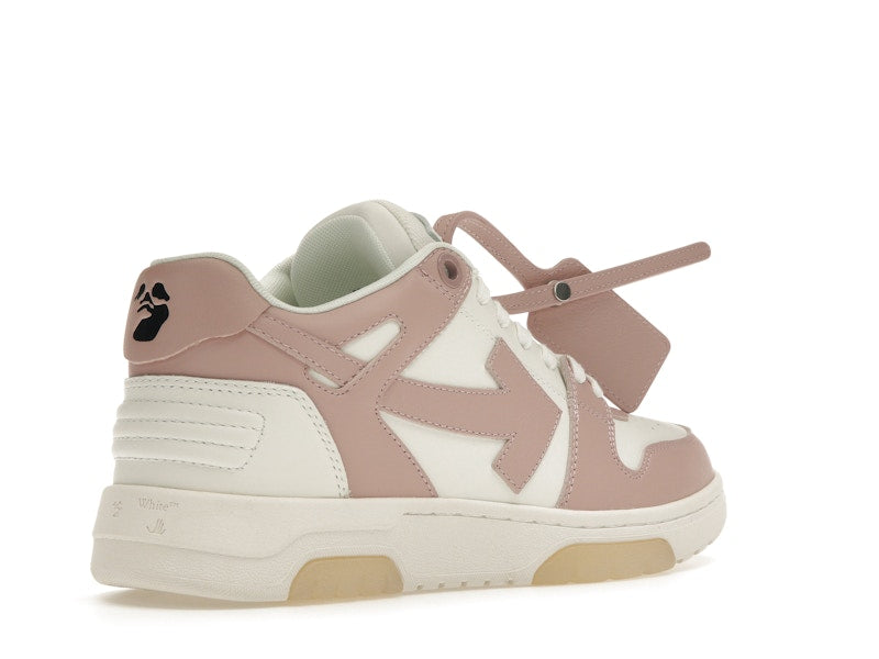 OFF-WHITE Out Of Office "OOO" Low Tops White Pink (Women's)