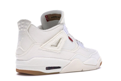 Jordan 4 Retro Levi's White (Blank Tag)