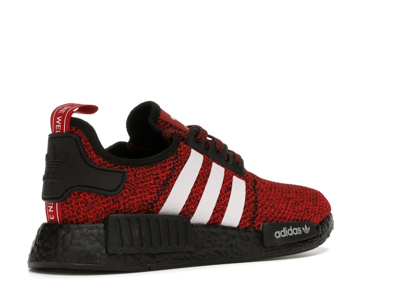 adidas NMD R1 Carbon Red White Black
