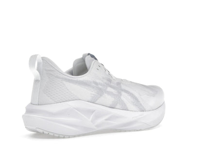 ASICS Novablast 5 White Piedmont Grey