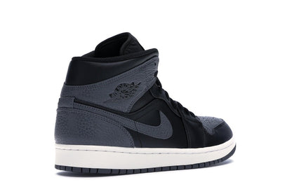 Jordan 1 Retro Mid Black Dark Grey