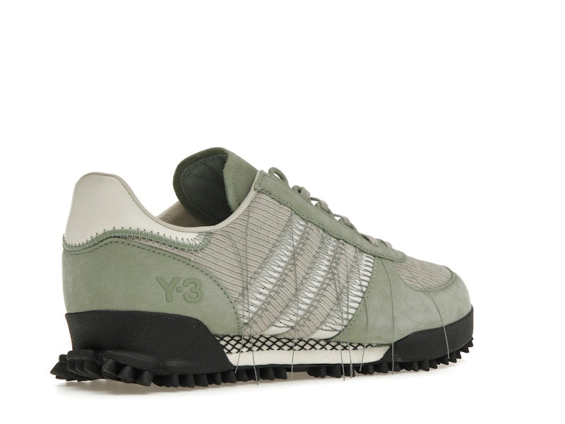 adidas Y-3 Marathon Trail Silver Green Light Brown Off White