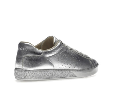 Gucci Ace Metallic Silver (Women's)