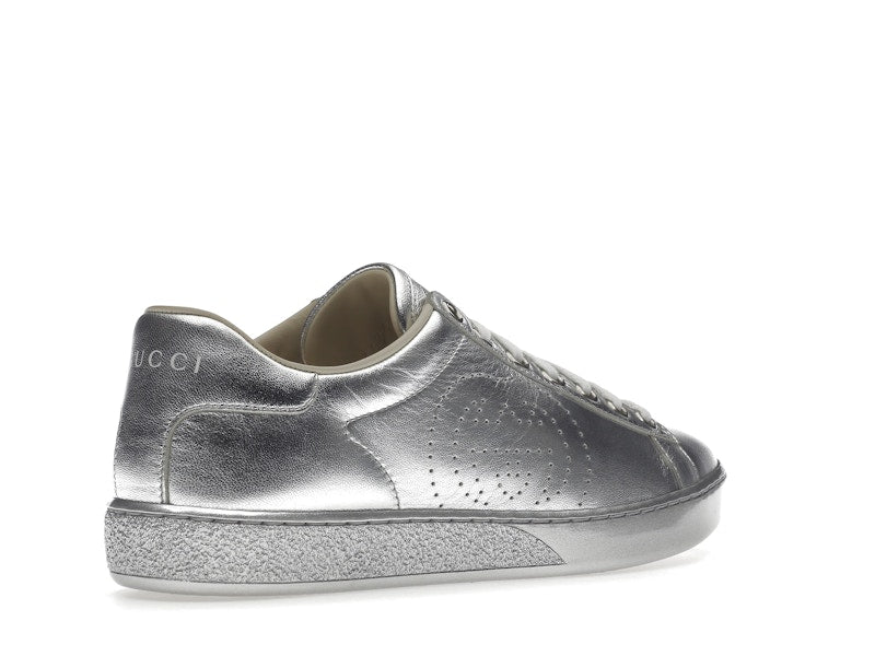 Gucci Ace Metallic Silver (Women's)