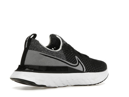 Nike React Infinity Run Flyknit Black White (Women's)