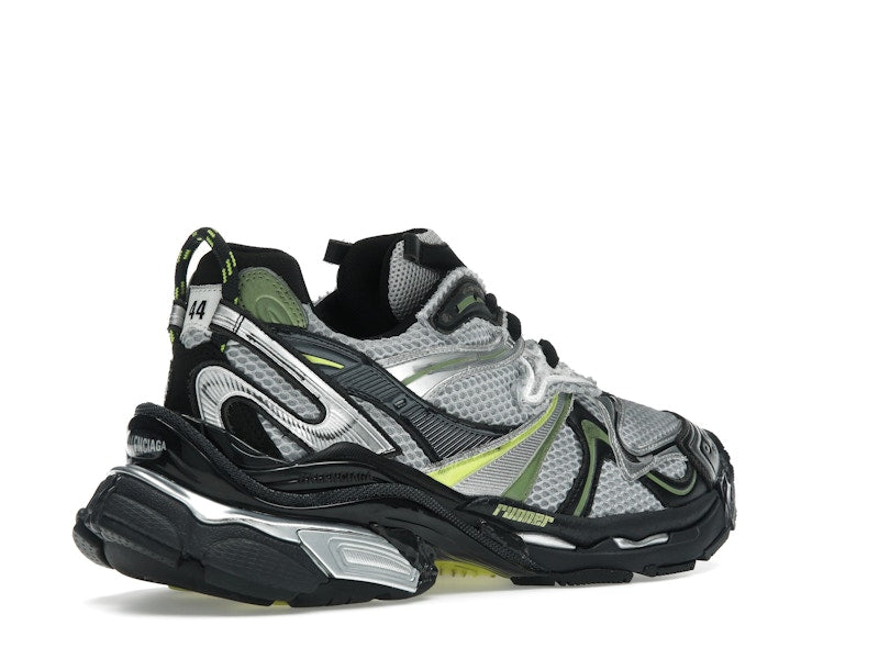 Balenciaga Runner 2.0 Worn-Out Silver Neon Yellow