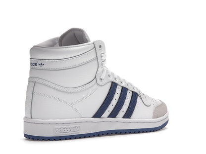adidas Top Ten White Crew Blue