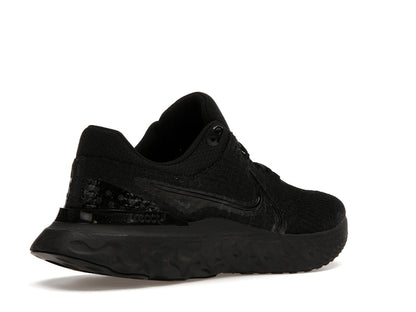 Nike React Infinity Run Flyknit 3 Triple Black